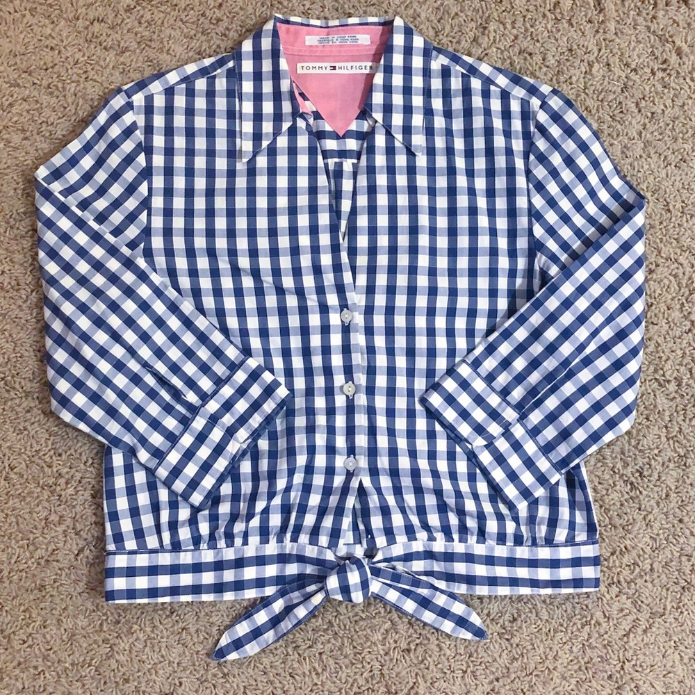 Tommy Hilfiger tie shirt size 8